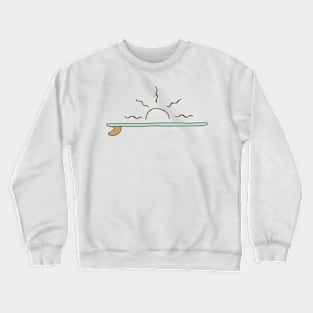 Sunny surf Crewneck Sweatshirt